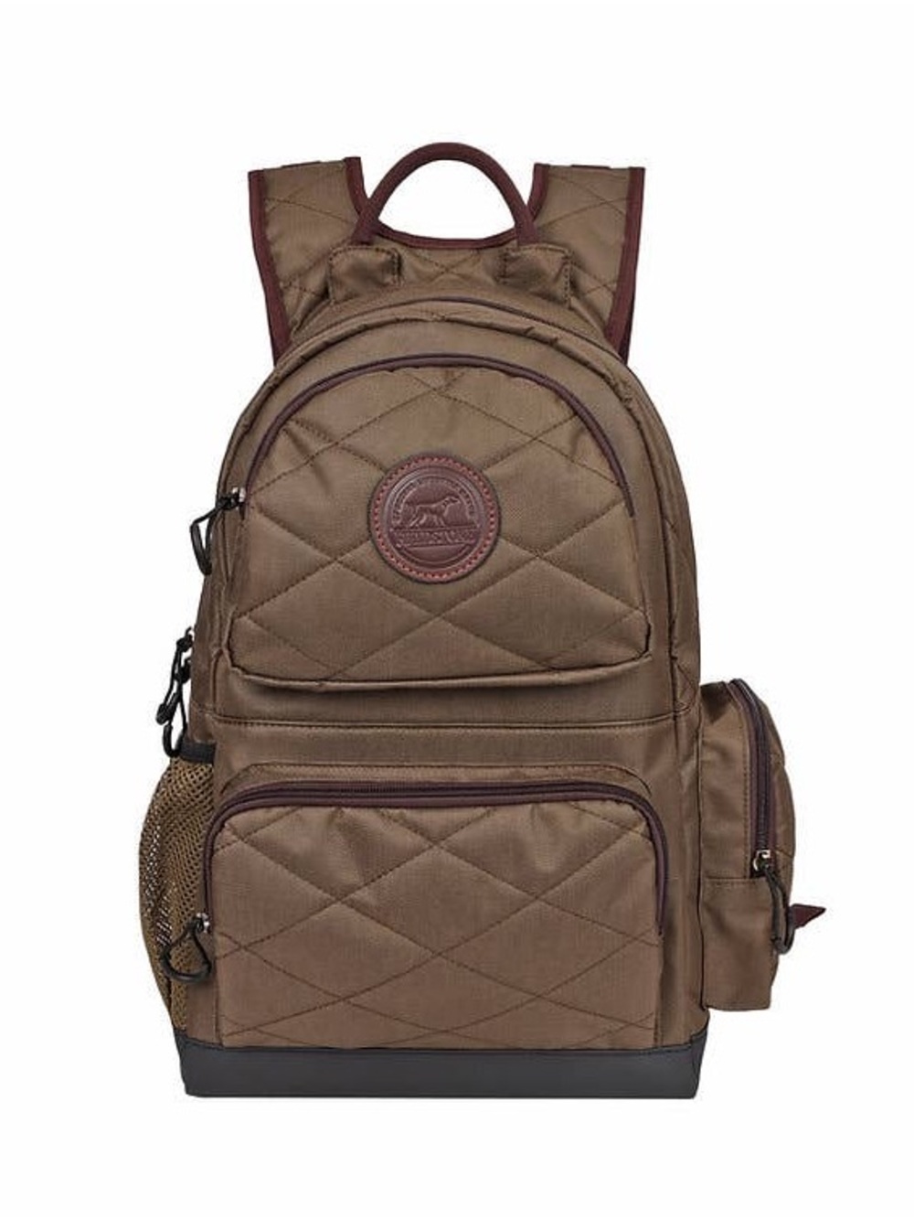 Fieldstone Quilted Brown Backpack